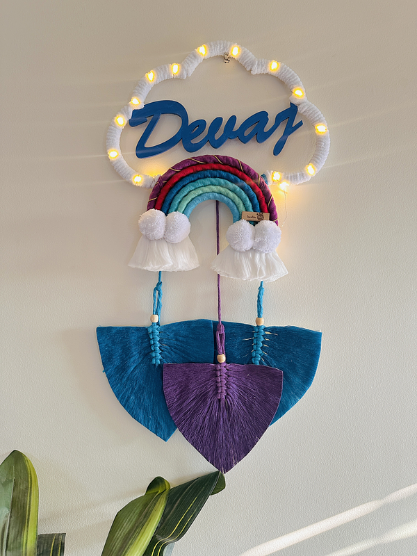 Half Dream Catcher with Leaf